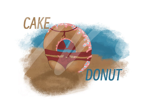 Cake Donut mug